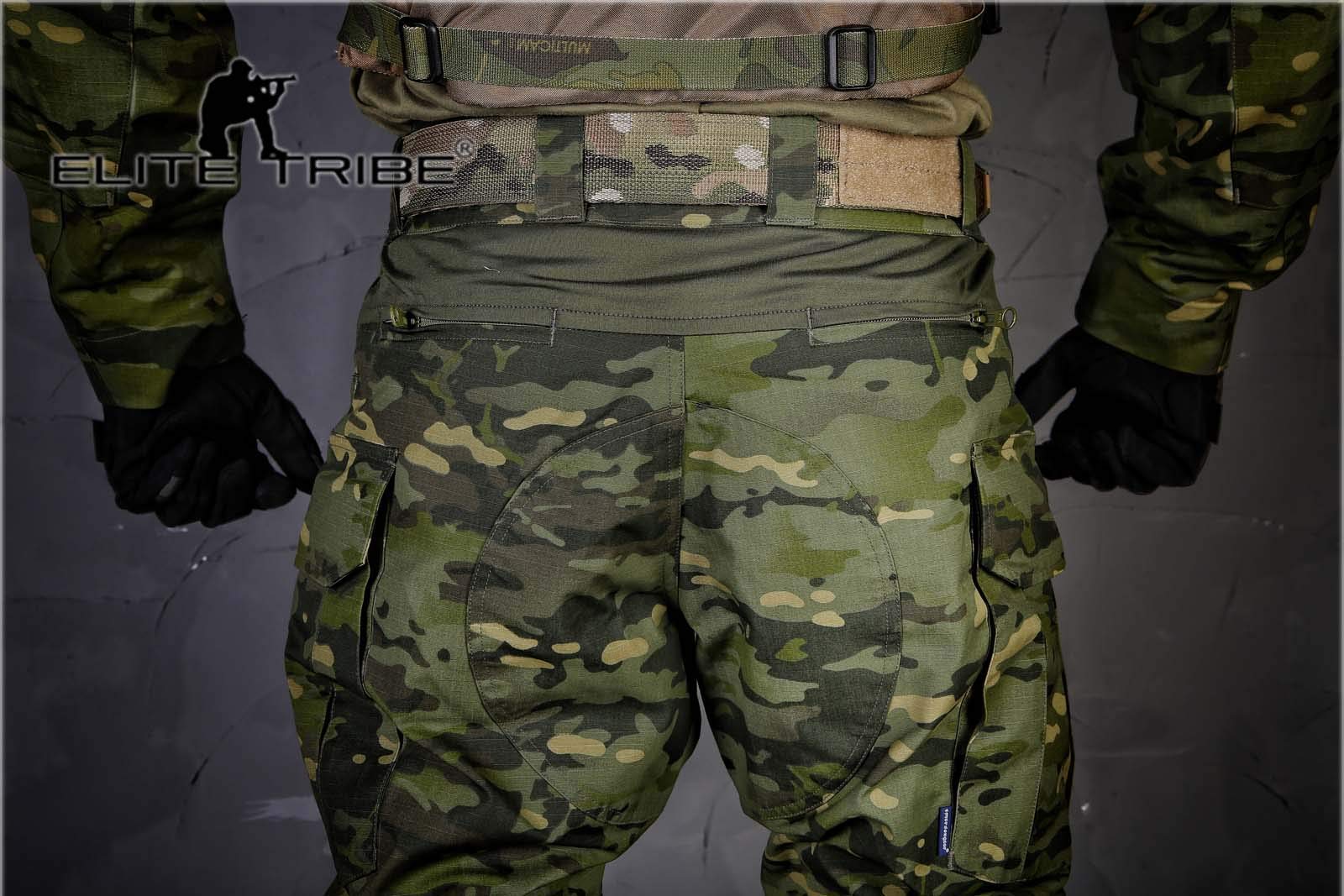 Gen3 Combat Pants - Tactical Airsoft Military BDU Pants with Knee Pads - Perfect for Airsoft Games, Outdoor Adventures & Tactical Training