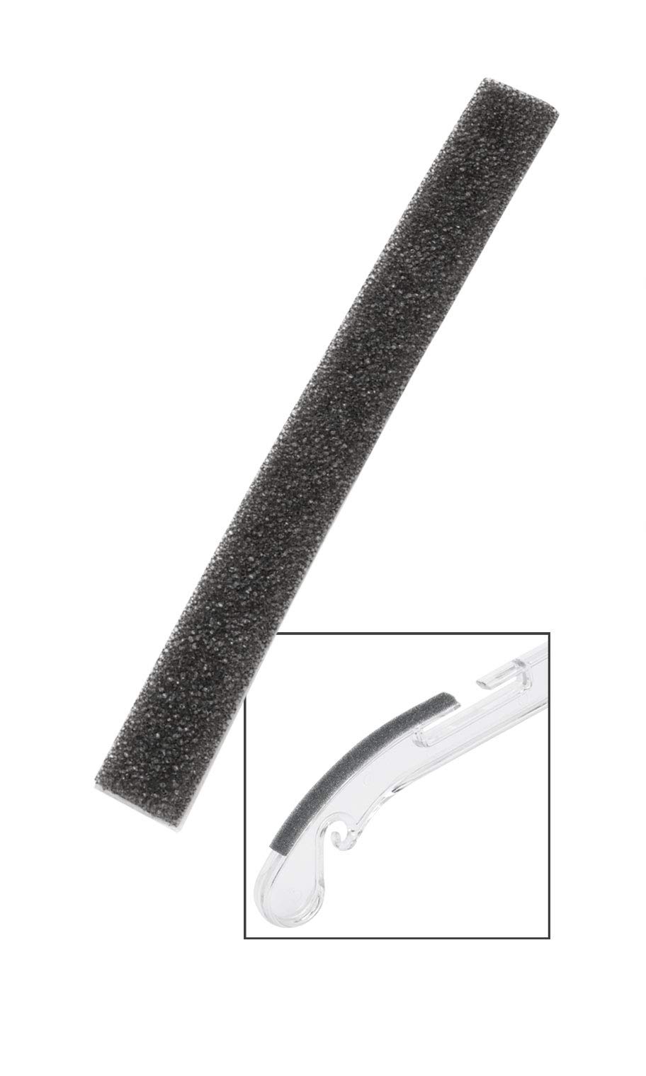 Dark Grey Self-Adhesive Hanger Hooks - 1600 Pack for Closet Organization & Retail Display