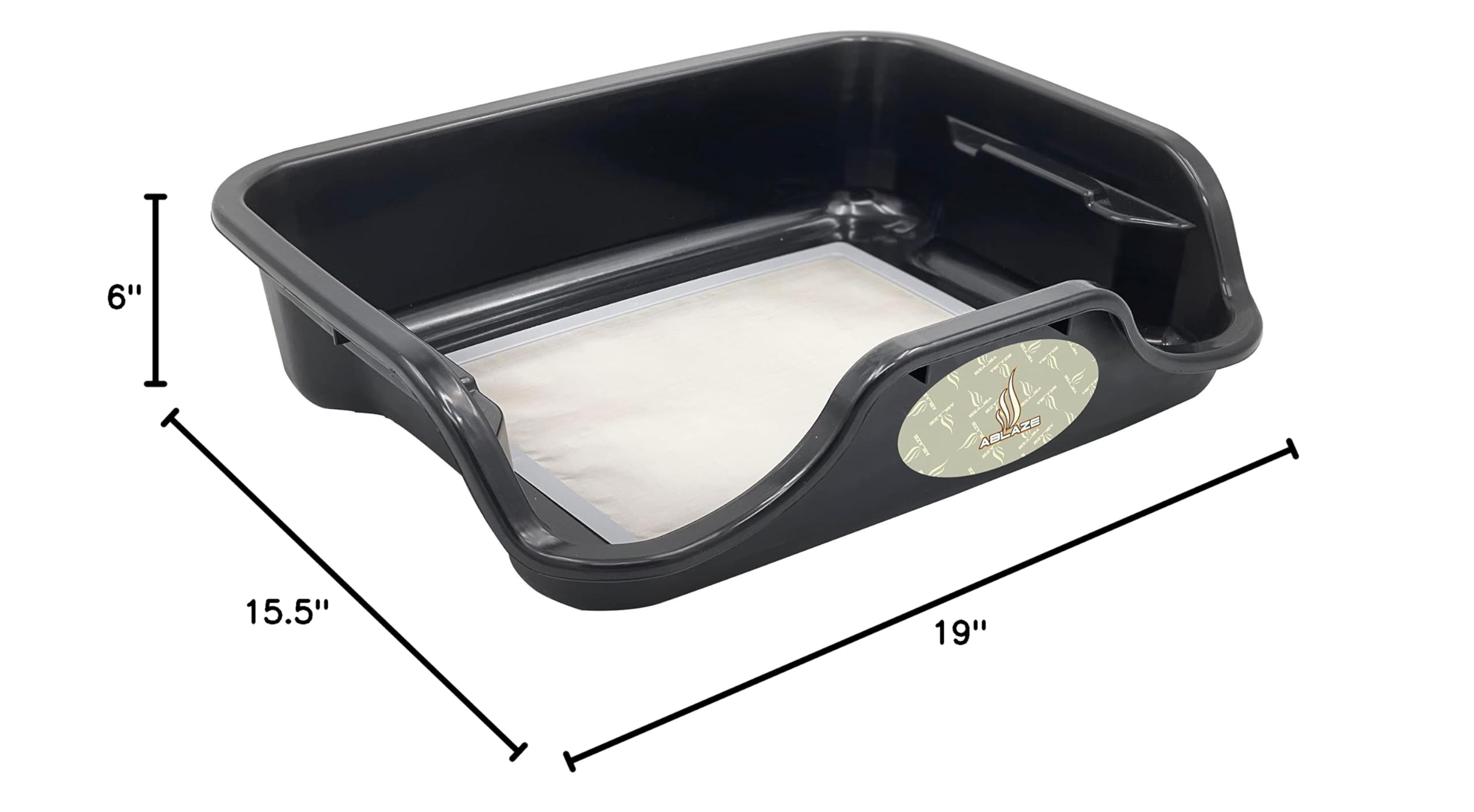 Ablaze Extra Large Tray with 150 Micron Replaceable Screen - Perfect for Screen Printing, DIY Crafts, and Professional Art Projects