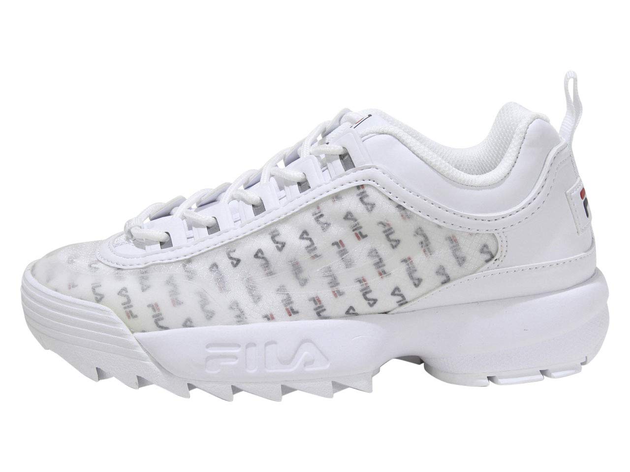 Fila Disruptor II Sneakers - Women's Chunky Platform Shoes with Clear Logos | Fashionable & Comfortable for Casual Wear, Running, and Gym Workouts