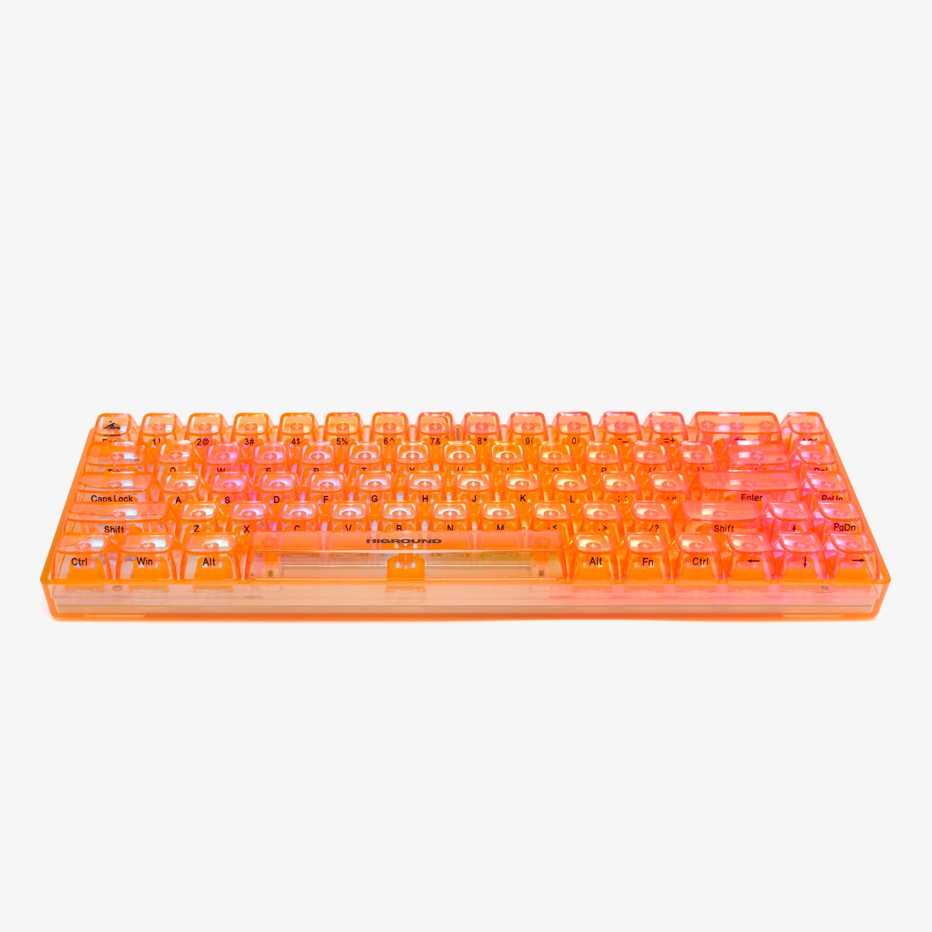Clear Topaz Basecamp 65 Mechanical Keyboard with Venus Switches - Compact 65% Layout for Gaming & Typing | Perfect for Office Work, Programming & Esports