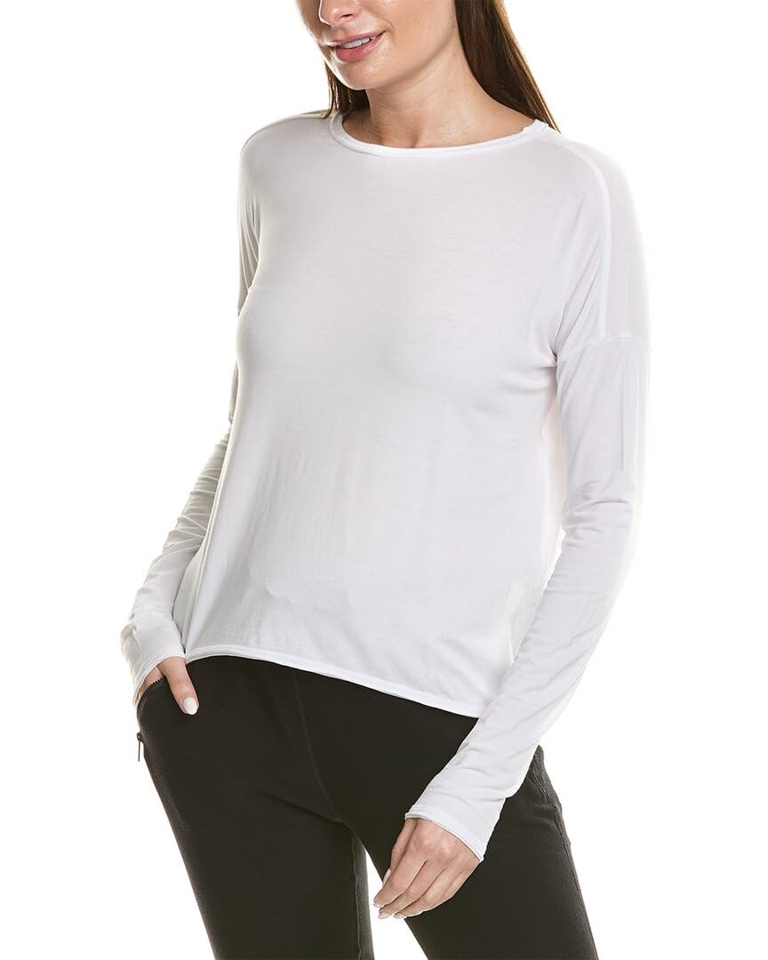 Alala Women's Open Back Long Sleeve T-Shirt - Sexy Casual Top for Date Night, Clubwear & Street Style Fashion