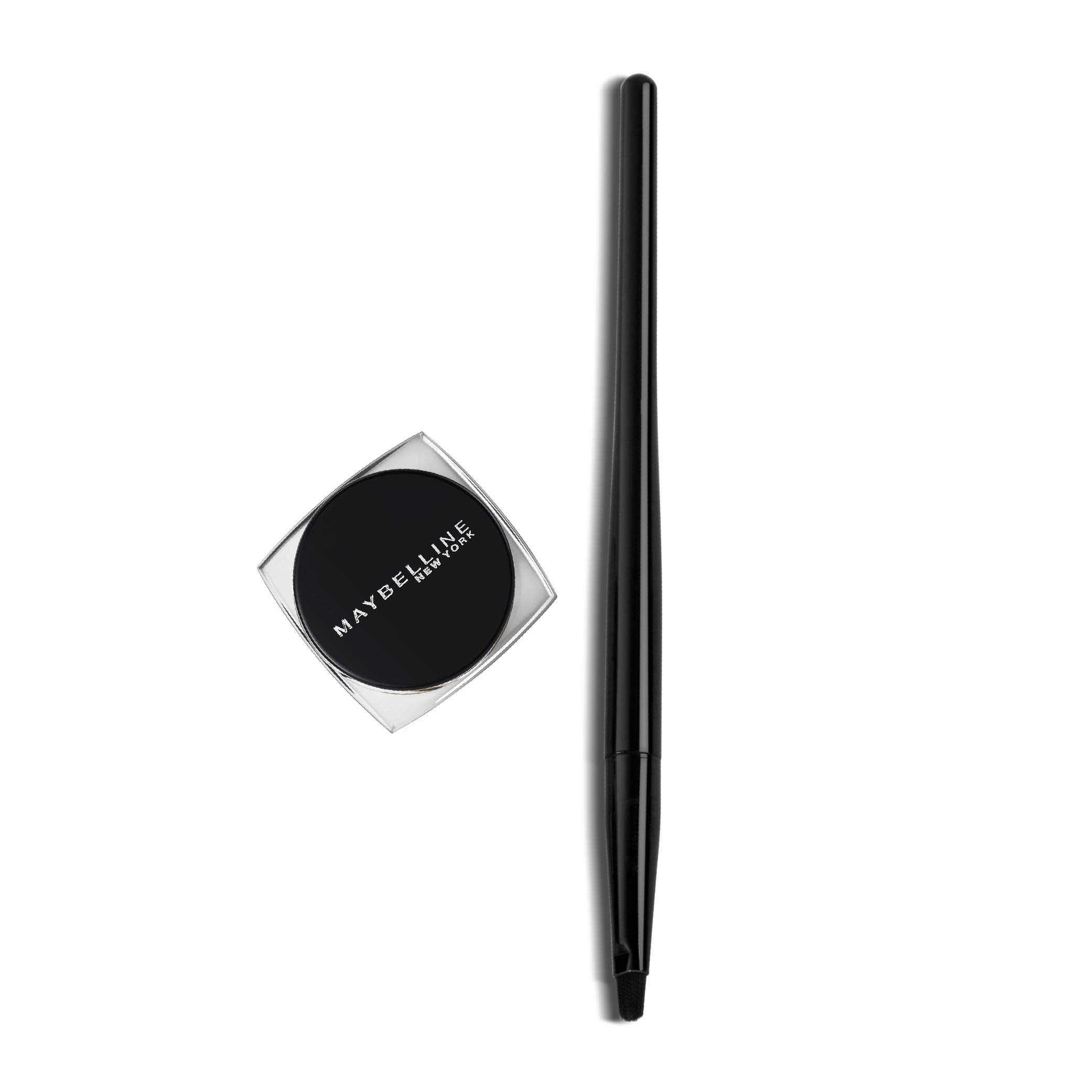 Maybelline New York Lasting Drama Gel Eyeliner in Blackest Black (2.5g) & Lash Sensational Waterproof Mascara in Black (10ml) - Matte Finish for Long-Lasting Eye Makeup | Perfect for Day to Night Looks, Parties, and Special Occasions