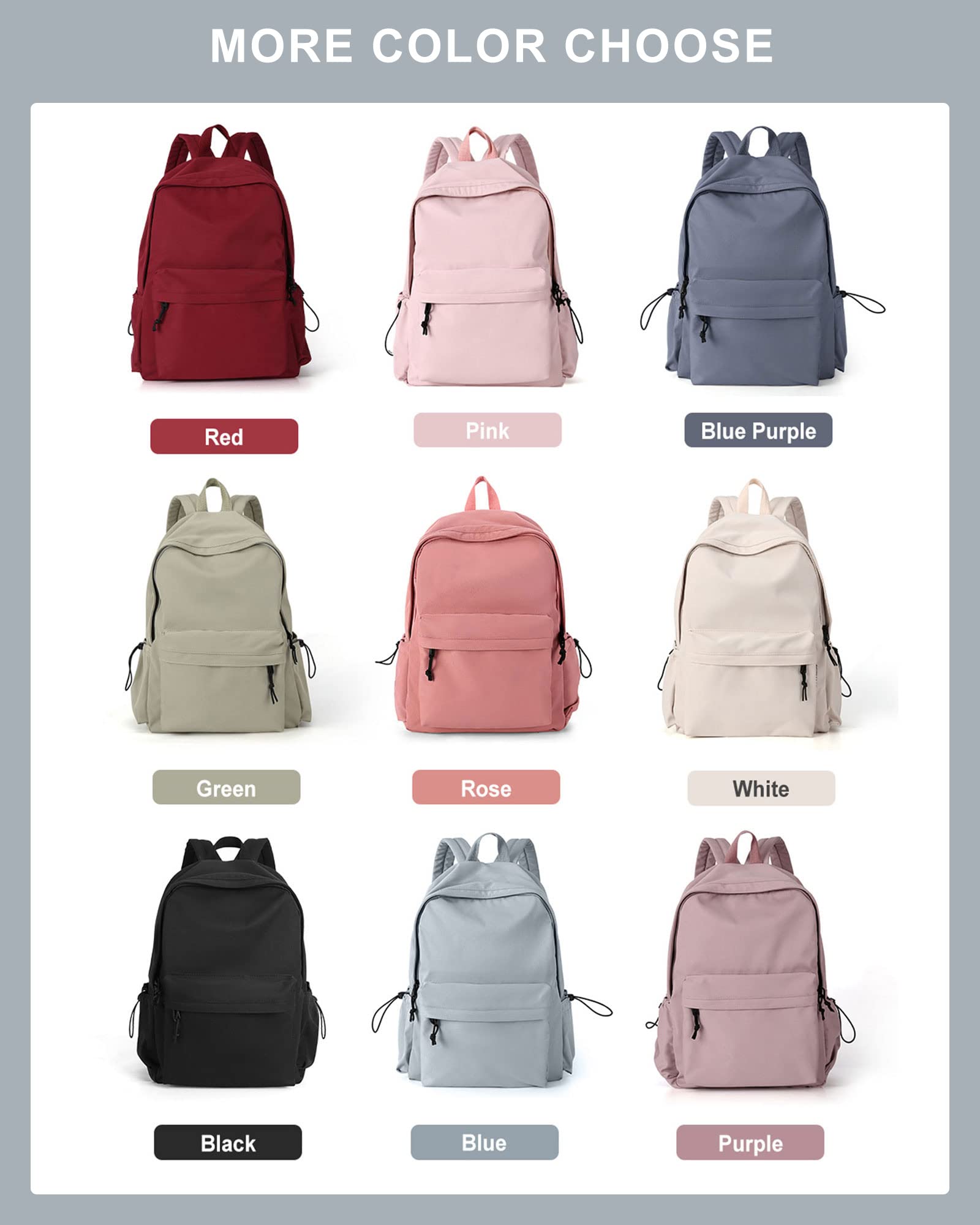 Stylish Blue Waterproof Backpack for School, College & Travel - Lightweight Laptop Bookbag for Women, Men, Girls & Boys - Perfect for Daily Commute, Campus Life & Outdoor Adventures