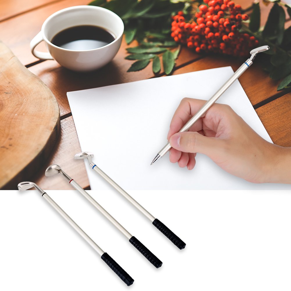 Nunafey Mini Golf Pen Set - Fun Office Desk Game & Unique Business Gift for Golf Lovers | Indoor Putting Practice, Home Decor & Stationery Accessories | Perfect for Stress Relief, Team Building & Creative Workspace Decor