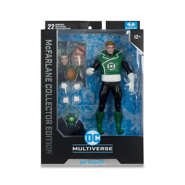 Guy Gardner Green Lantern Corps DC Multiverse Collector Edition #32 Action Figure - 7-Inch Scale Collectible Toy for DC Comics Fans, Perfect for Display & Superhero Collections