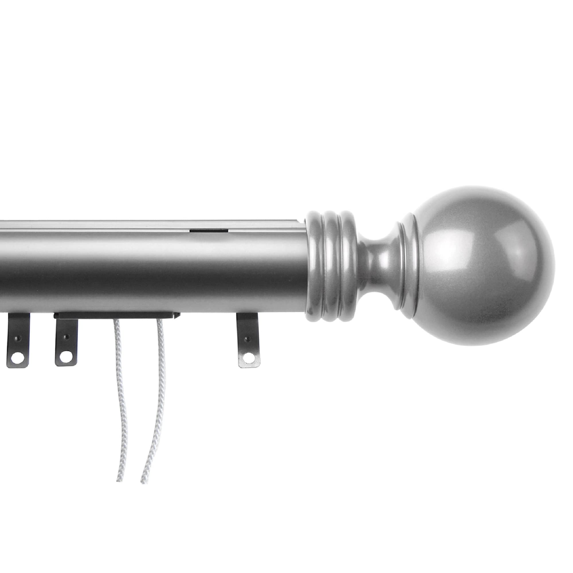Rod Astamoda Archie Decorative Traverse Curtain Rod 30