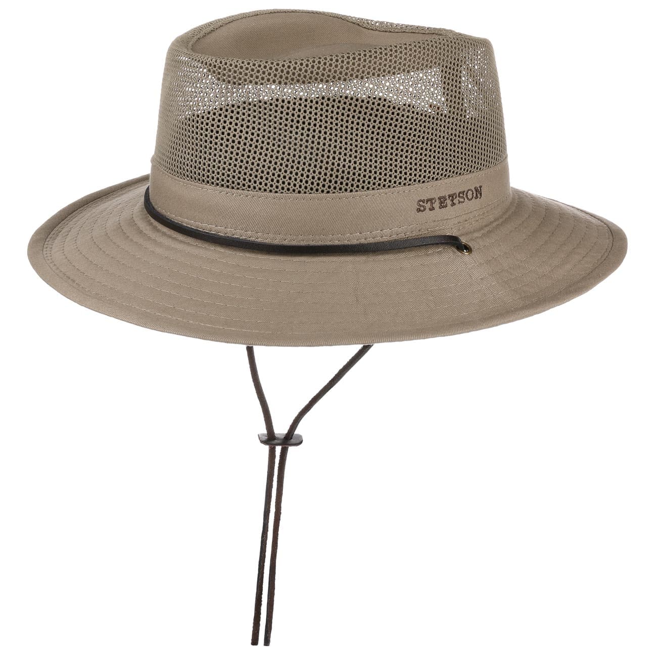 Stetson Takani Safari Hat for Men & Women - Wide Brim Sun Protection, UPF 50+ - Perfect for Outdoor Adventures, Hiking, Travel & Beach