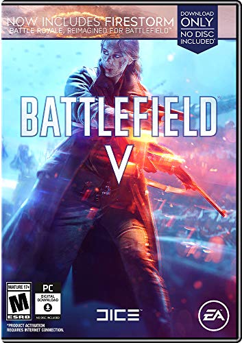 Battlefield V PC Game - WW2 First-Person Shooter | Multiplayer & Single Player Modes | Epic War Battles & Realistic Graphics | Perfect for FPS Fans & History Enthusiasts