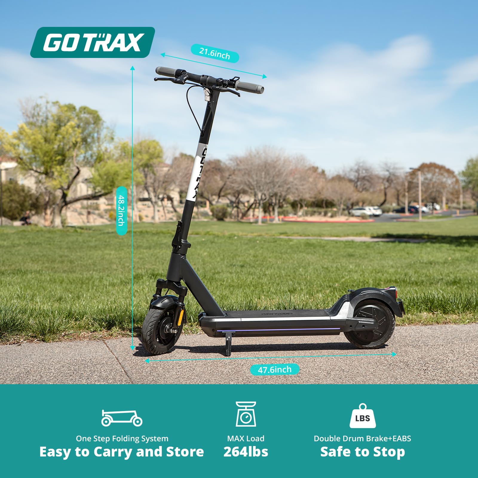 Gotrax 500W Electric Scooter for Adults - 10