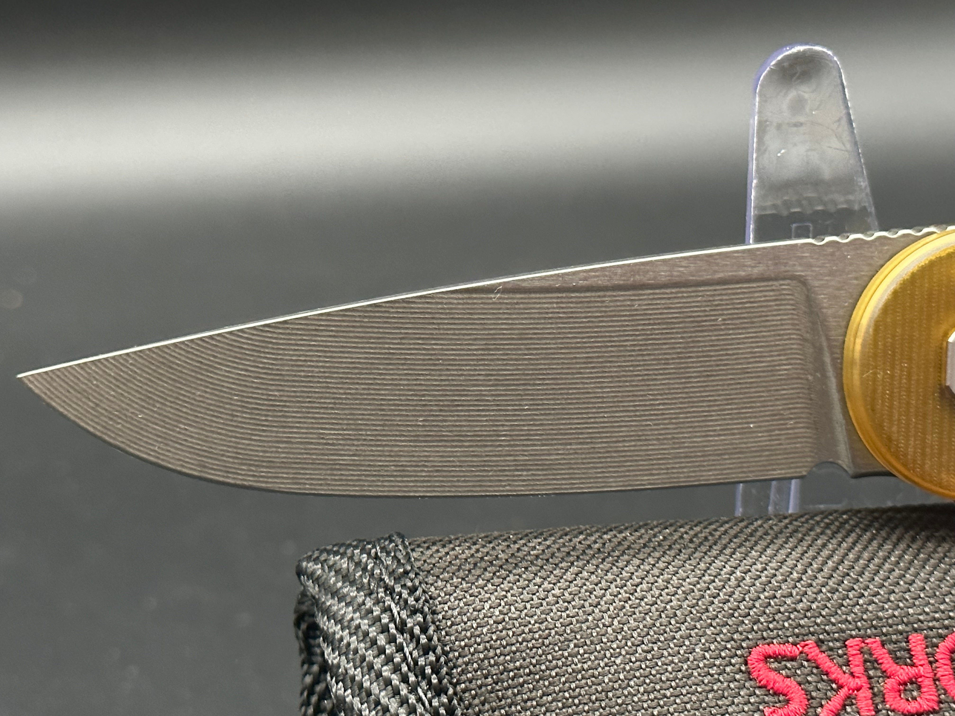 American Blade Works Model 1 V6 Magnacut Ultem Folding Knife - Premium EDC Pocket Knife for Outdoor, Camping & Everyday Carry | Tactical Survival Tool for Hiking, Hunting & Self Defense