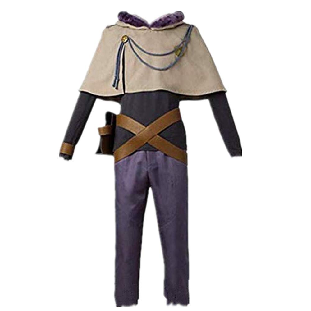 Black Clover Yuno Cosplay Costume Full Set - Anime Character Outfit for Halloween, Comic Con & Cosplay Events - Perfect for Conventions, Parties & Themed Shows