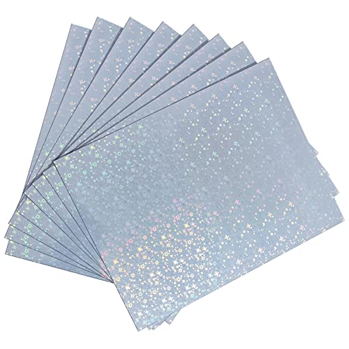 20 Sheets holographic Star Style