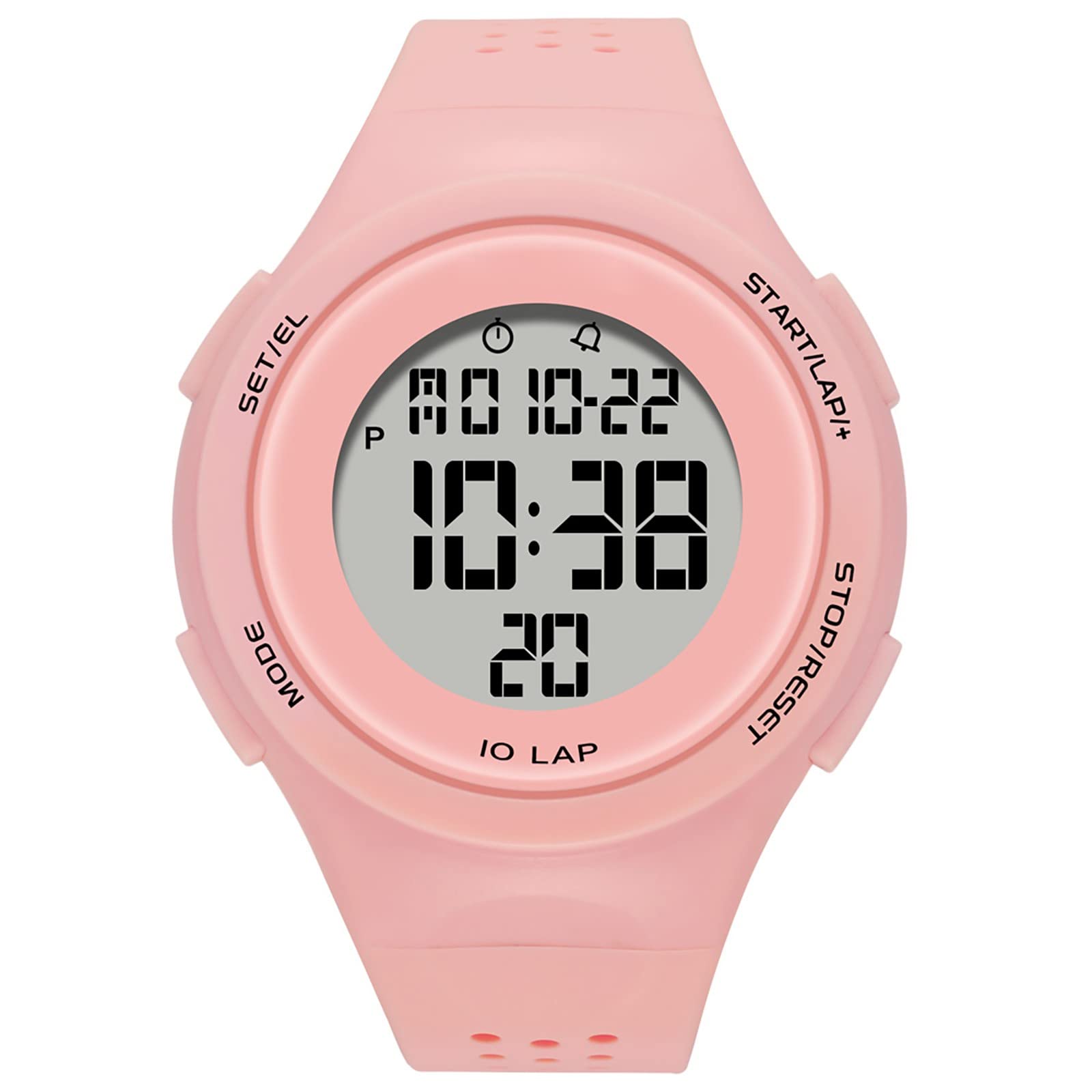 FFENFEI Smart Watch for Kids & Teens - Waterproof Digital Sports Watch with LED Display, Luminous Alarm, Stopwatch - Perfect Gift for Boys, Girls & Students (Ideal for School, Sports & Outdoor Activities)