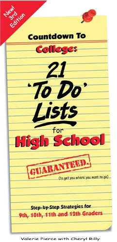 Countdown to College: 21 Essential To-Do Lists for High School Students | College Prep Checklist for Seniors & Juniors | Perfect for Back-to-School Planning & Academic Organization