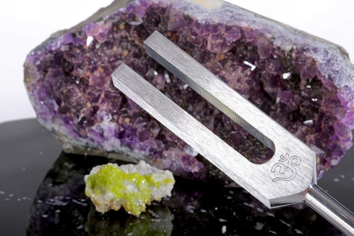 Ohm Therapeutics Sonic™ OHM Tuning Fork Kit - 1088.8 Hz for Crystal Clearing, Energy Healing & Sound Therapy | Made in USA | Perfect for Reiki, Meditation & Chakra Balancing