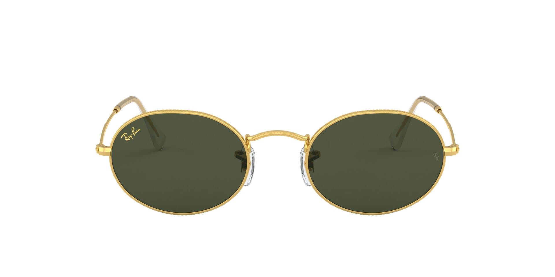 Ray-Ban RB3547 Oval Sunglasses for Men & Women - Classic Polarized UV Protection Aviator Sunglasses for Driving, Travel & Outdoor Activities