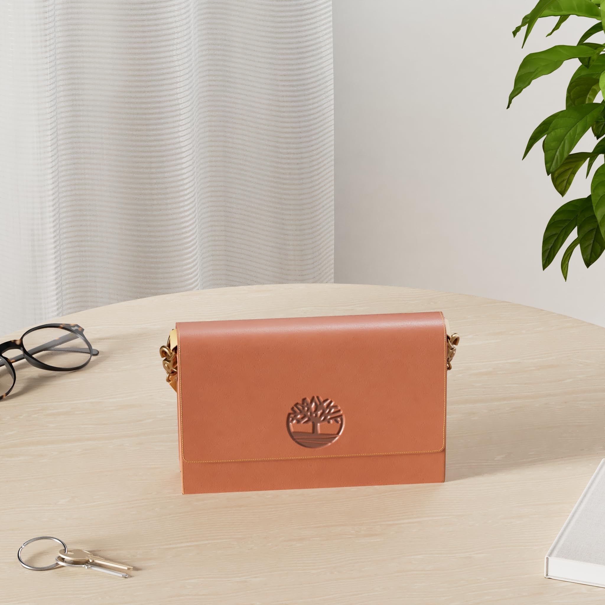 Timberland RFID Leather Crossbody Bag for Women & Men - Secure Travel Wallet Purse with Anti-Theft Technology | Perfect for Daily Commute, Shopping & Outdoor Adventures