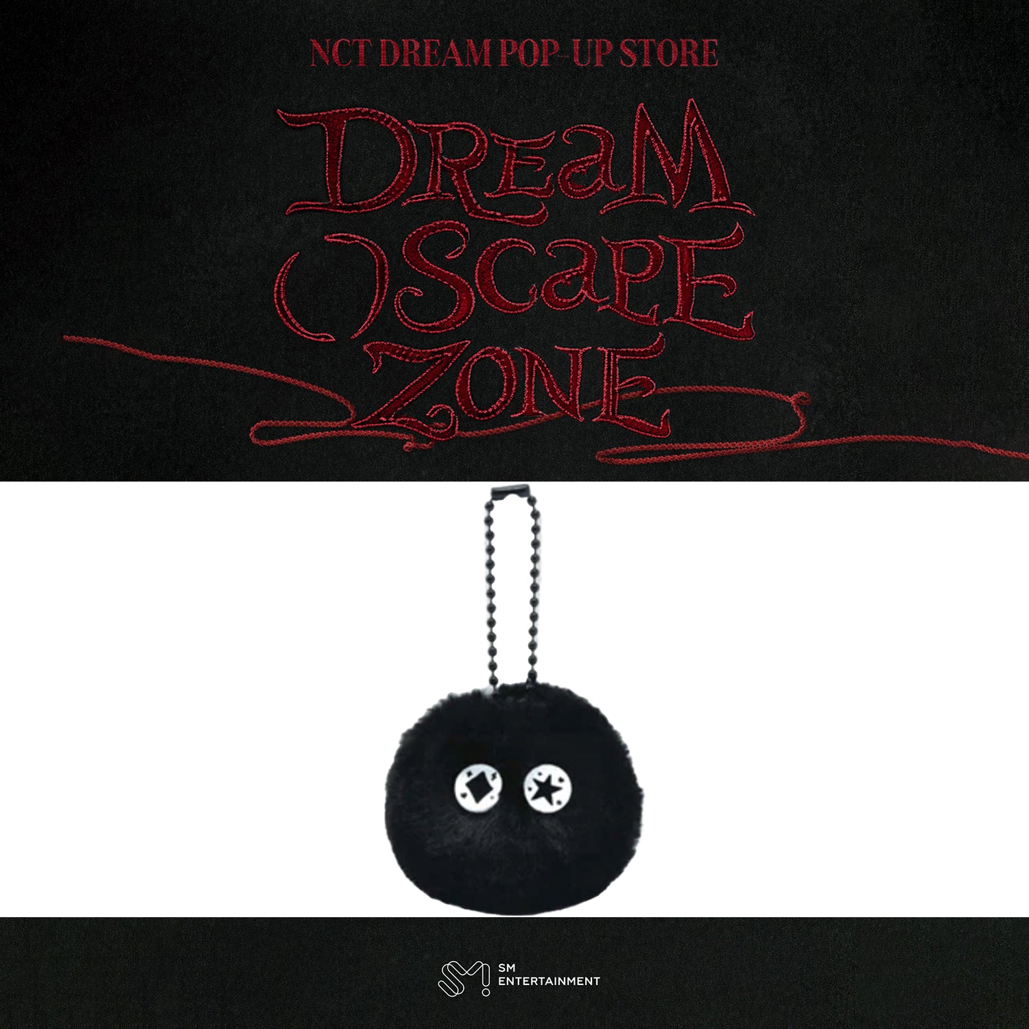 NCT DREAM 2024 Official Merchandise - Dirty Smooth Danji Keyring Keychain 'DREAM( )SCAPE' Kpop Collectible Gift for Fans | Perfect for Backpacks, Keys & Kpop Collections