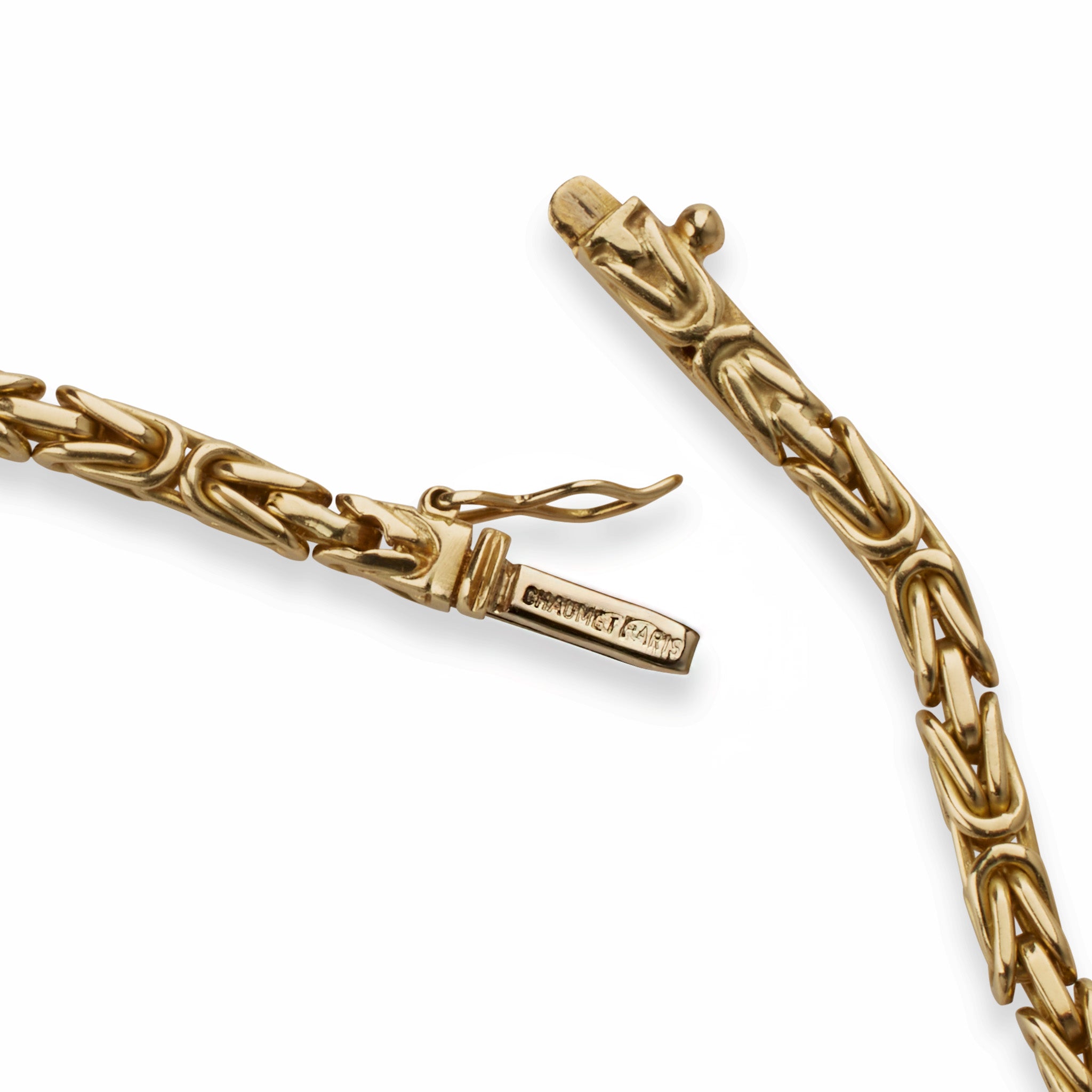 Chaumet Paris 18K Gold Long Chain Necklace for Women - Elegant Luxury Pendant Necklace Jewelry Gift for Her - Perfect for Weddings, Anniversaries & Special Occasions