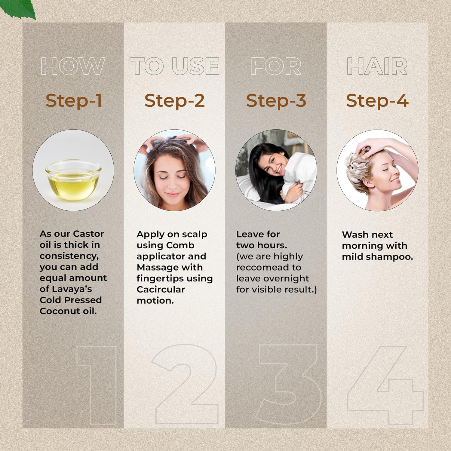 Lavaya® Cold Pressed Castor Oil (Arandi Oil) — 100% Pure & Natural for Hair Growth, Skin Care, Eyelash Care, Moisturizing Dry Skin & Nails | Virgin Grade| Best for Healthy Hair & Skin (200ml) | Perfect for Daily Hair & Skin Routine, DIY Beauty Treatments & Natural Remedies