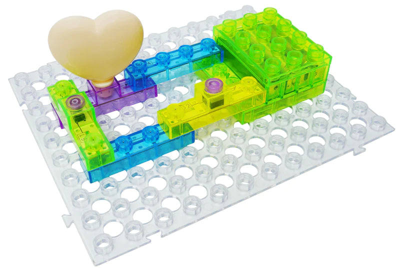 Circuit Blox™ BYO Fan Light Show Kit - 59 STEM Projects for Students | Science Experiments & DIY Electronics for Classroom & Home Learning