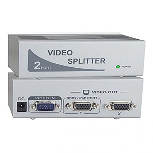 40-822-350 1x2 HDTV Distribution Amplifier 350MHz - High Performance Signal Booster for Home Theater & Cable TV Systems | Perfect for Multi-Room HD Video Distribution