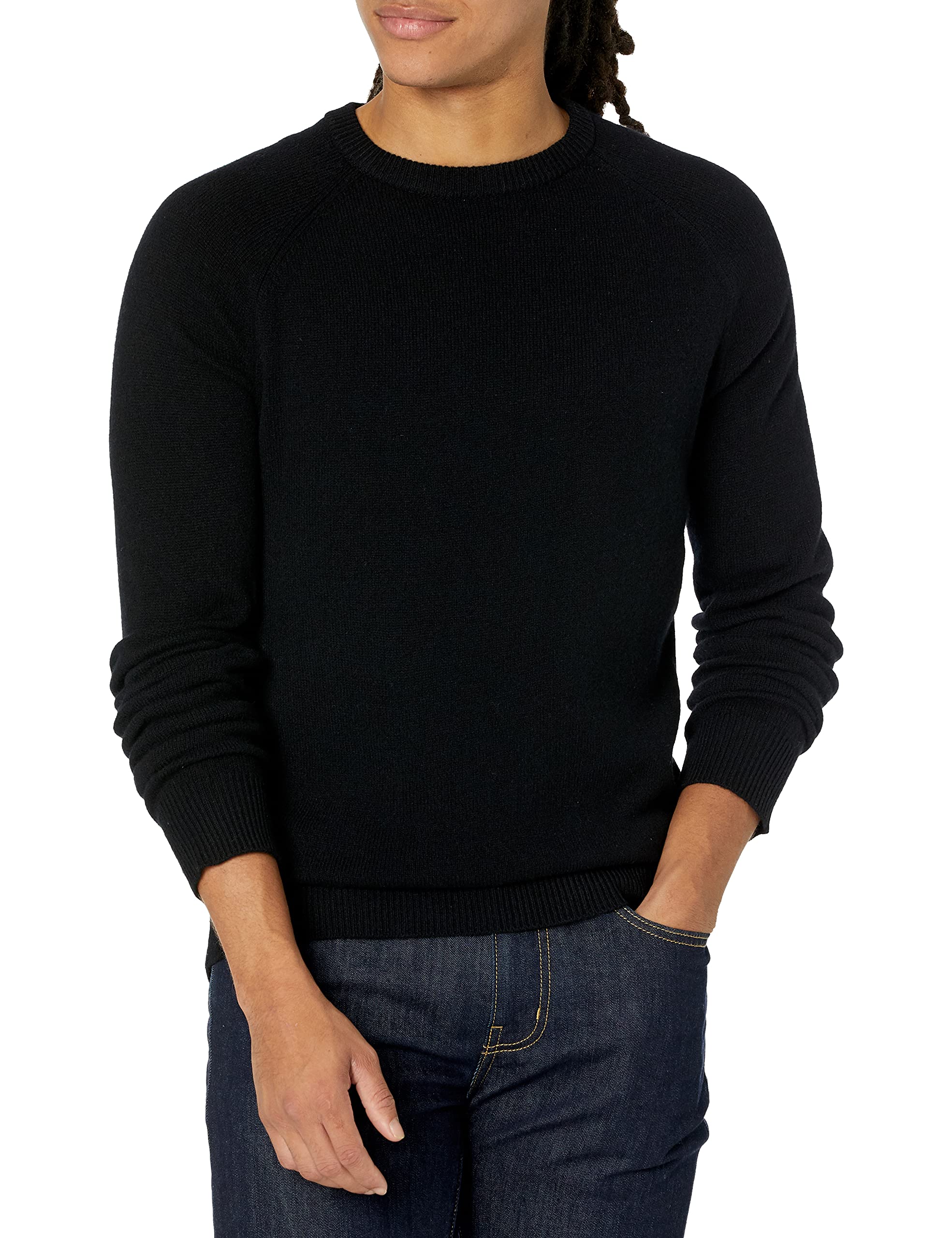 Goodthreads Men's Lambswool Crewneck Sweater - Warm Winter Knit Pullover for Casual & Office Wear (Tall Sizes Available)