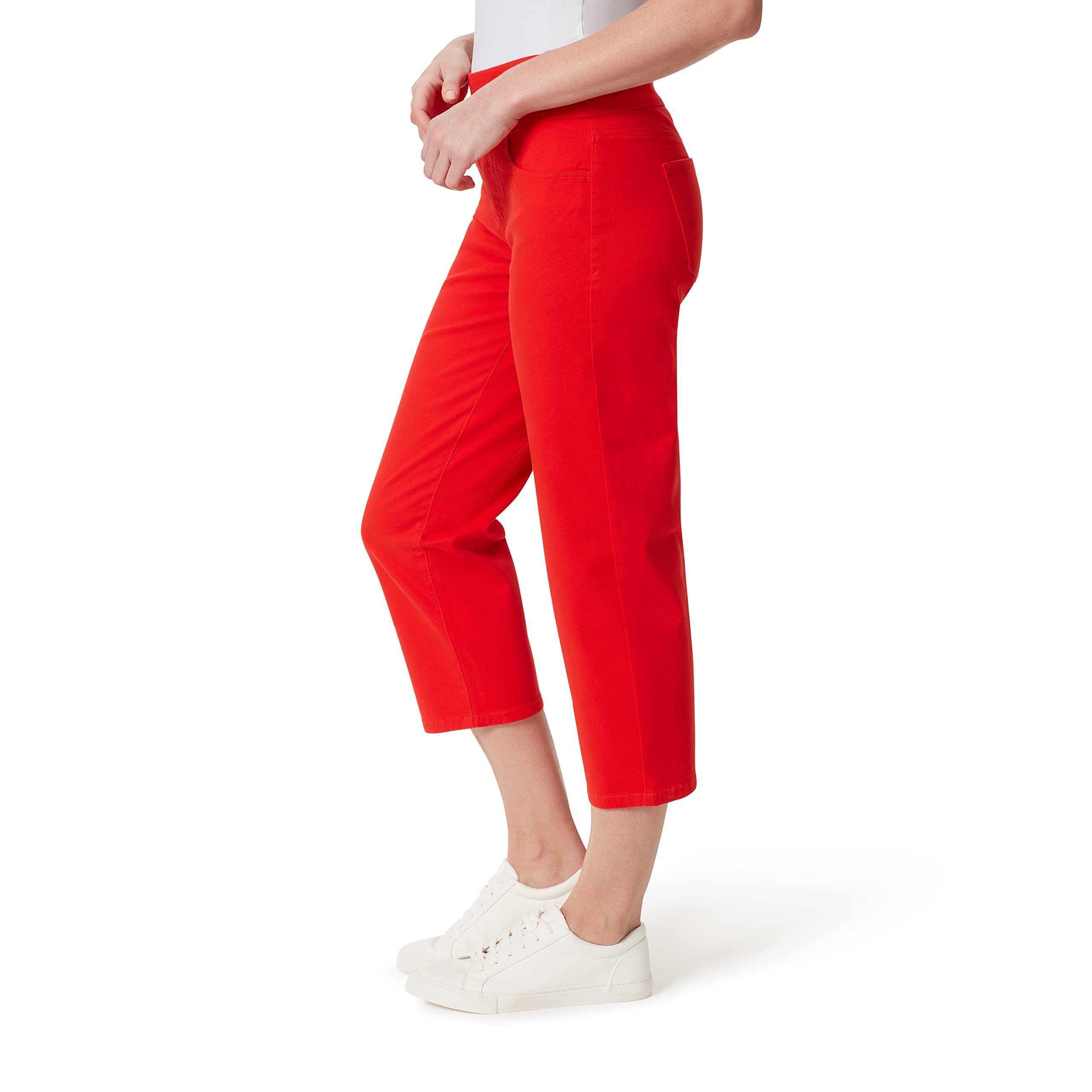 Gloria Vanderbilt Women's Amanda Capri Pants for Casual Wear