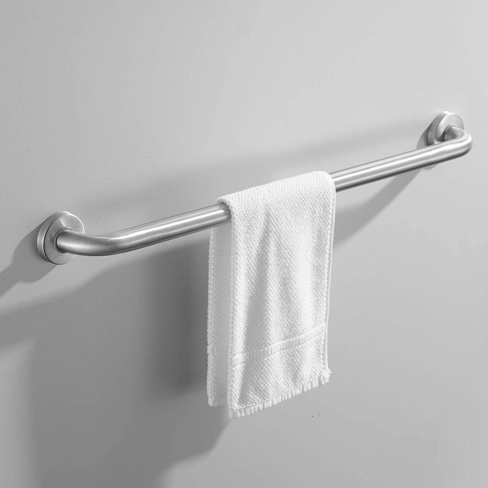 Stainless Steel Grab Bar for Shower & Toilet - 120cm Bathroom Safety Handrail for Elderly & Seniors - Non-Slip Assist Handle for Stairway, Bathtub & Mobility Support