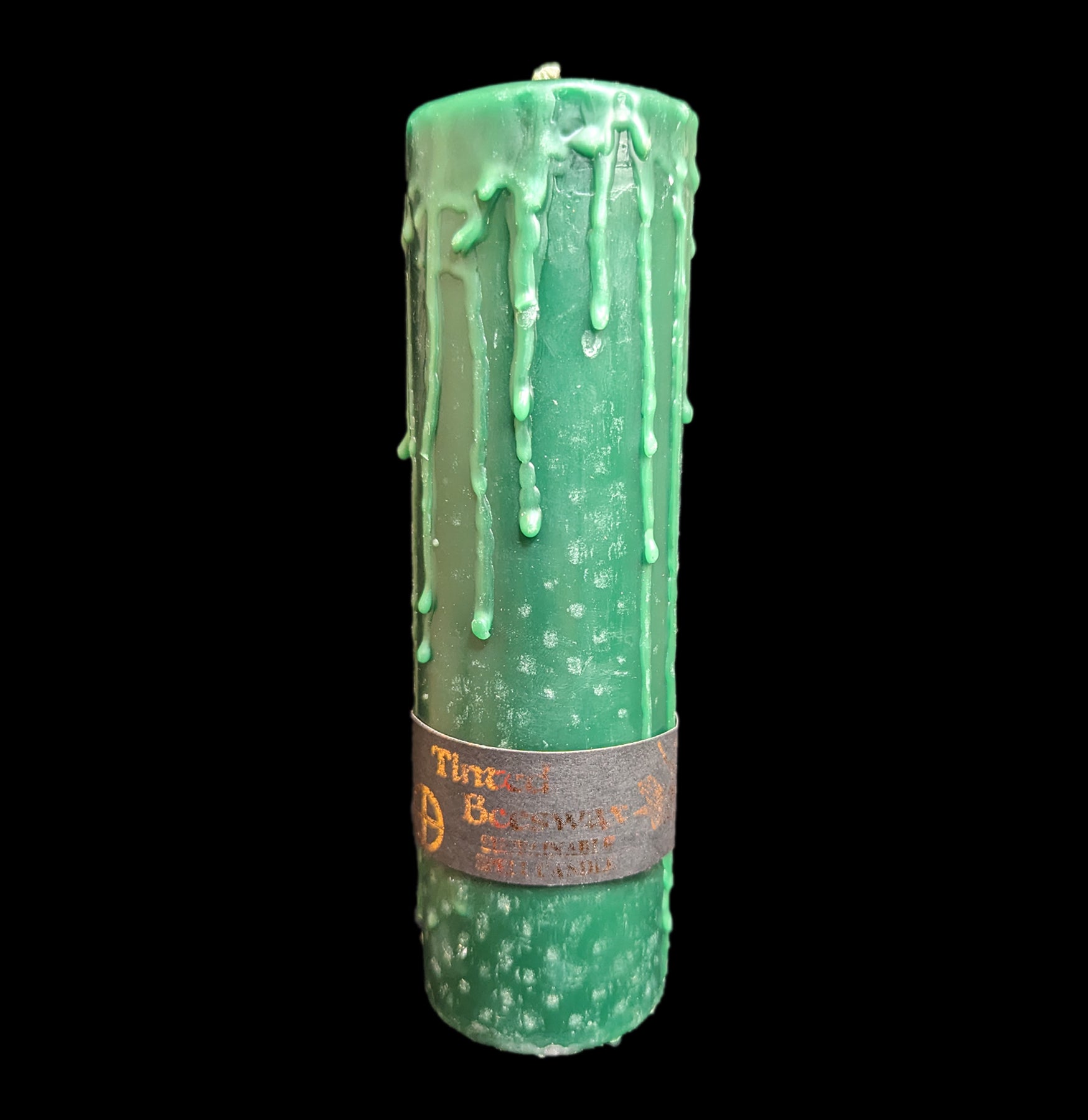 Pure Beeswax Pillar Candles for Meditation & Relaxation - Handmade Natural Wax Ritual Candles for Yoga, Aromatherapy and Spiritual Practices