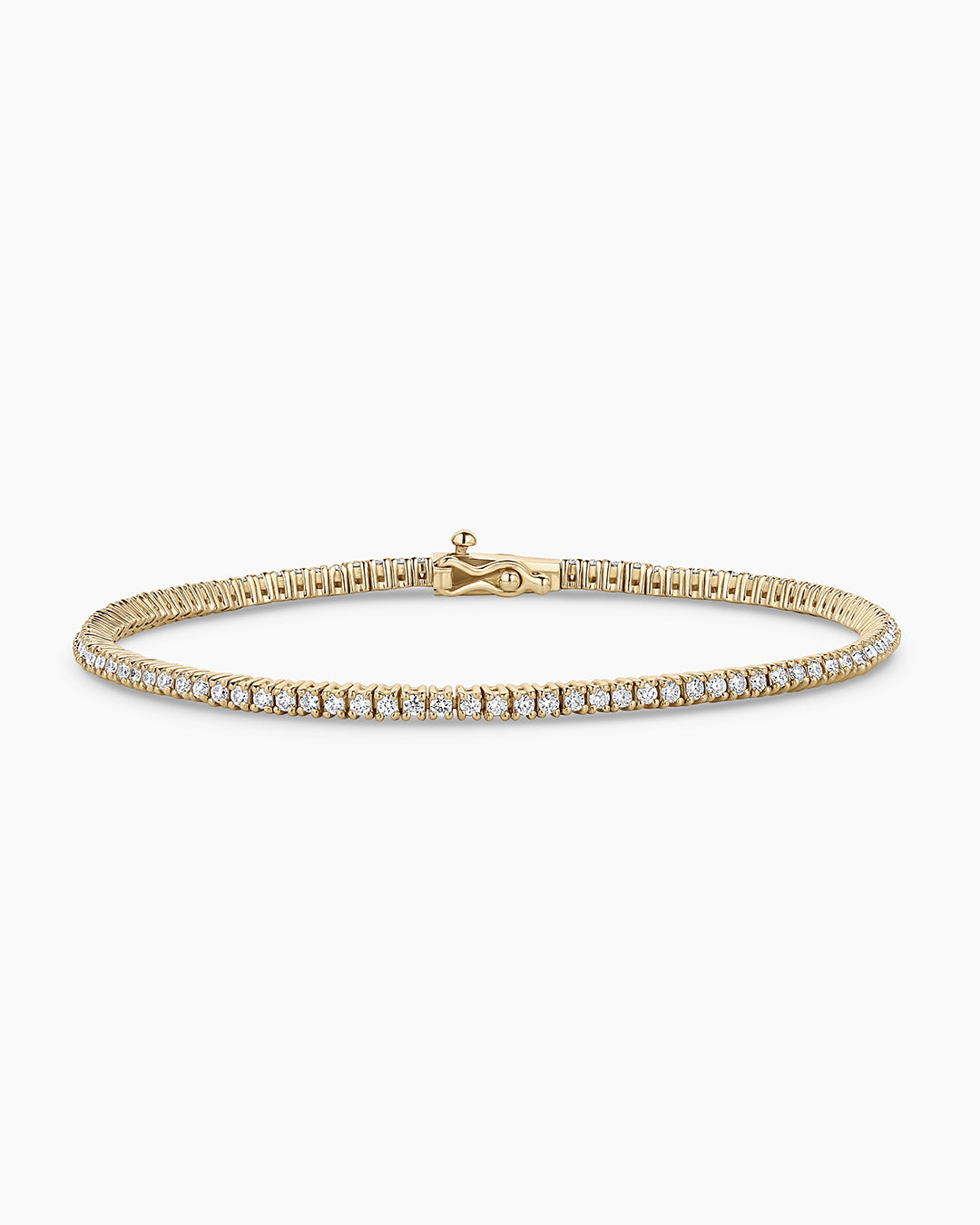 Exquisite Melbourne Diamond Tennis Bracelet for Women - Elegant 14K Gold Plated Cubic Zirconia Bracelet | Perfect for Weddings, Parties, and Special Occasions