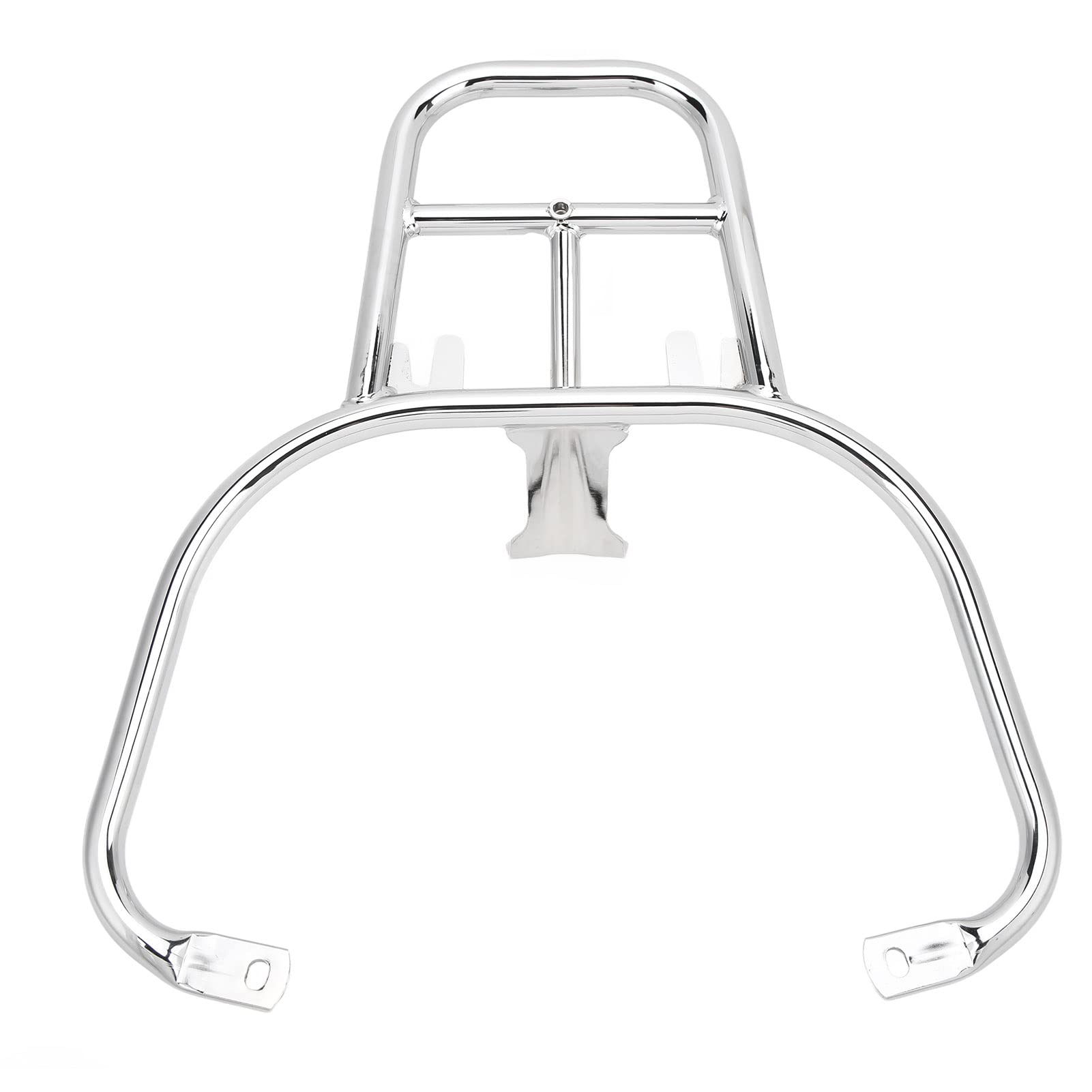 Ymiko CNC Aluminum Motorcycle Rear Luggage Rack - Heavy Duty Cargo Carrier Holder for Vespa GTS 300 Scooter | Perfect for Commuting, Touring & Grocery Hauling