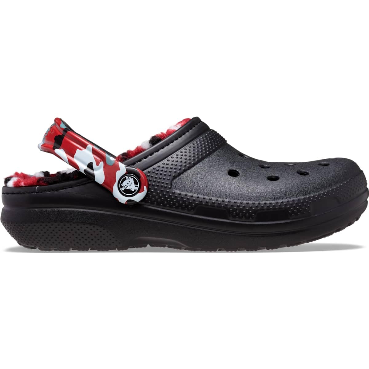 Crocs Unisex-Child Classic Lined Spray Dye Clog | Waterproof Kids Shoes for Indoor & Outdoor Play | Comfortable Slip-On Clogs for School, Beach, and Pool