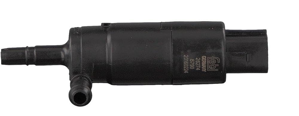 febi bilstein 26274 Headlight Washer Pump - Replacement for Headlight Washer System (Pack of 1) - Perfect for Car Maintenance & Headlight Cleaning