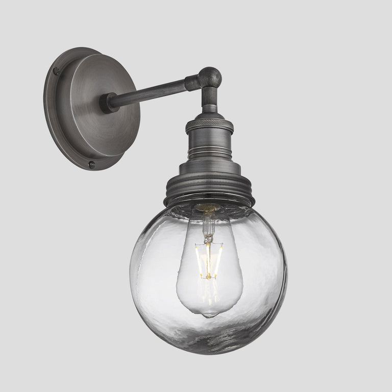 Brooklyn Outdoor IP65 Globe Wall Light - Weatherproof, Durable & Stylish - Perfect for Patio, Garden & Porch Lighting