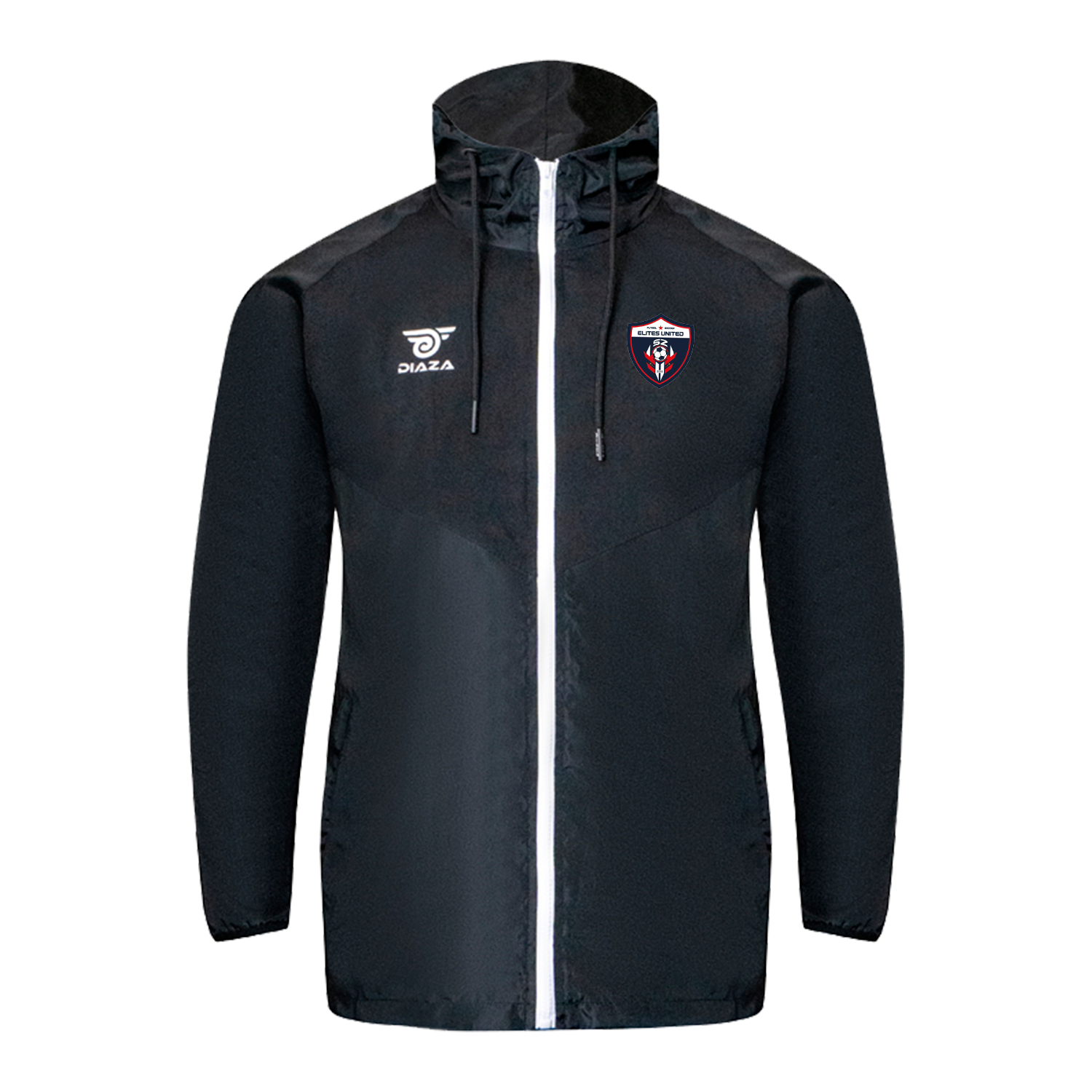 Elites United Noche WindRunner Jacket - Lightweight Waterproof Windbreaker for Men & Women - Perfect for Hiking, Running & Outdoor Adventures