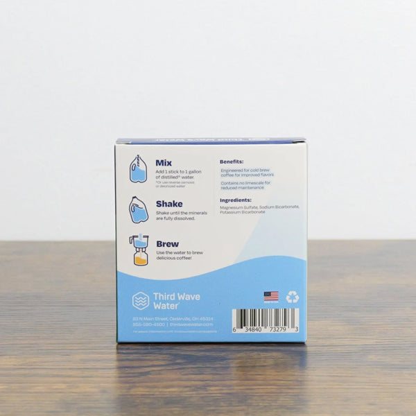 Third Wave Water Sachets for Specialty Coffee - Perfect for Home Brewing, Espresso & Pour Over Coffee | Enhances Flavor & Mineral Balance