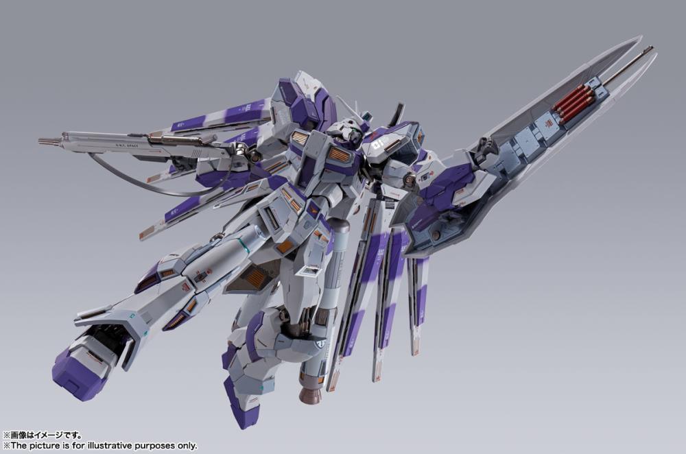 Bandai Metal Build RX-93 v2 Hi-Nu Gundam Action Figure - Premium Collectible Model for Gundam Fans & Anime Collectors | Perfect for Display, Gifts, and Anime-Themed Decor