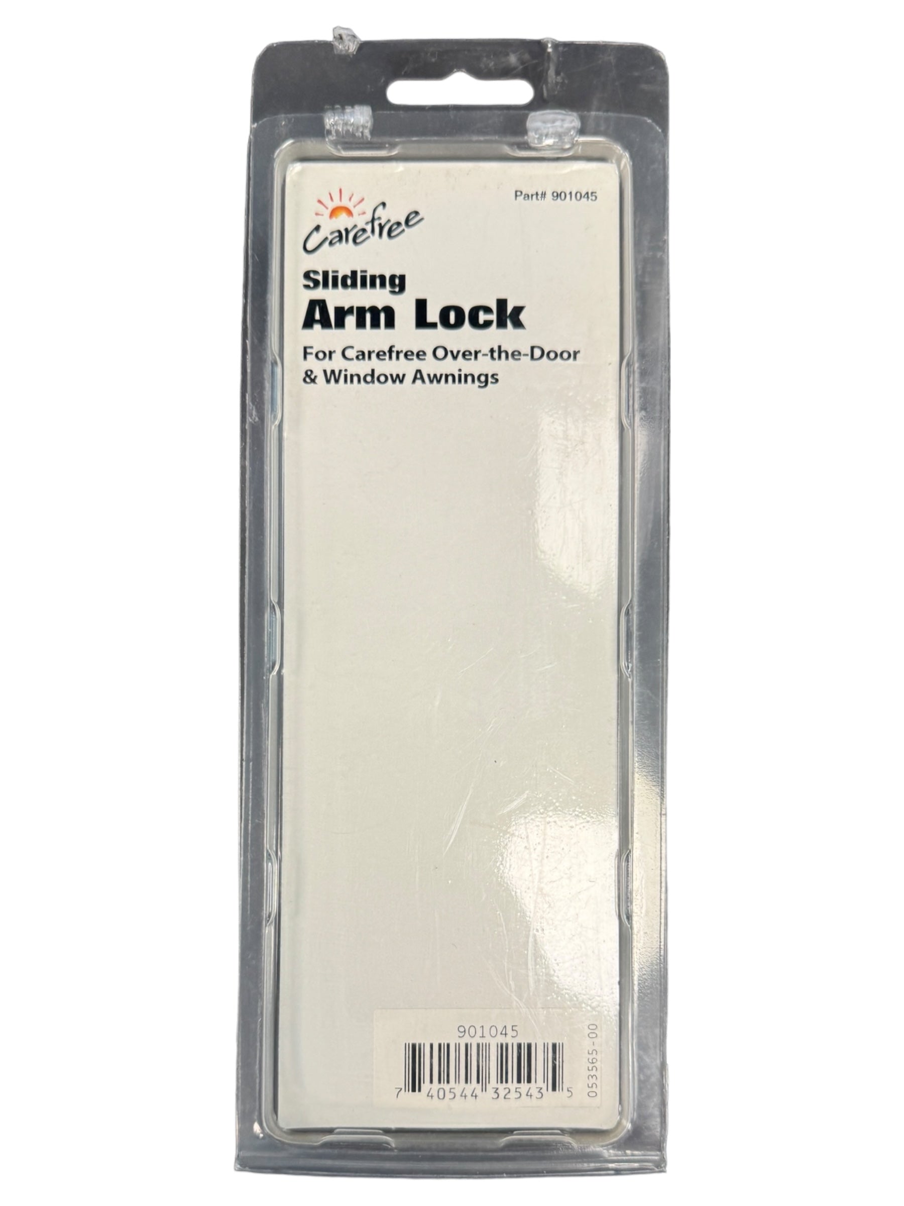 Carefree Over the Door Sliding Arm Lock - Secure Sliding Door Lock for Home, Office & RV Use