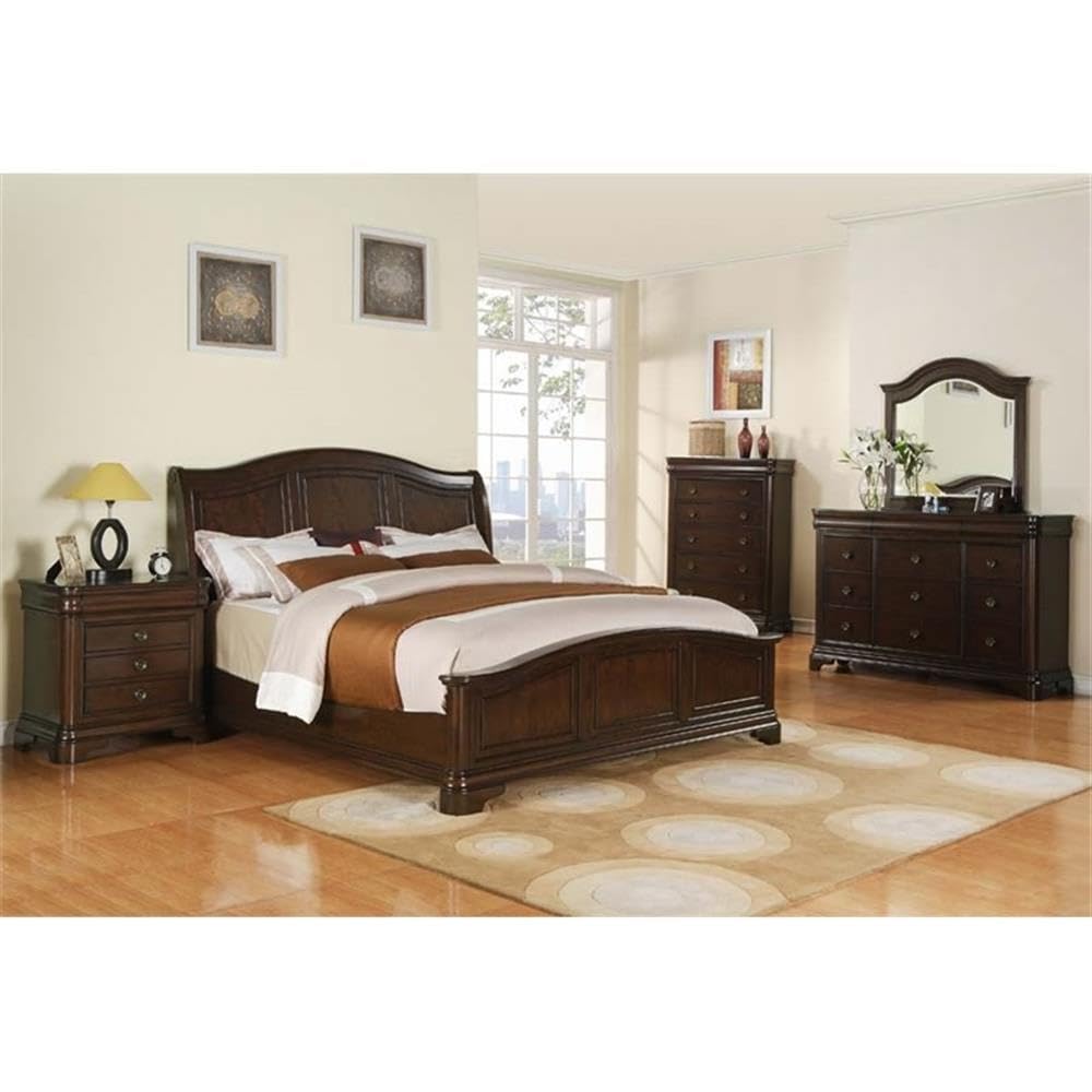 Elements Youngston Night Stand - Modern Bedside Table with Storage Drawer, Perfect for Bedroom, Living Room, or Dormitory