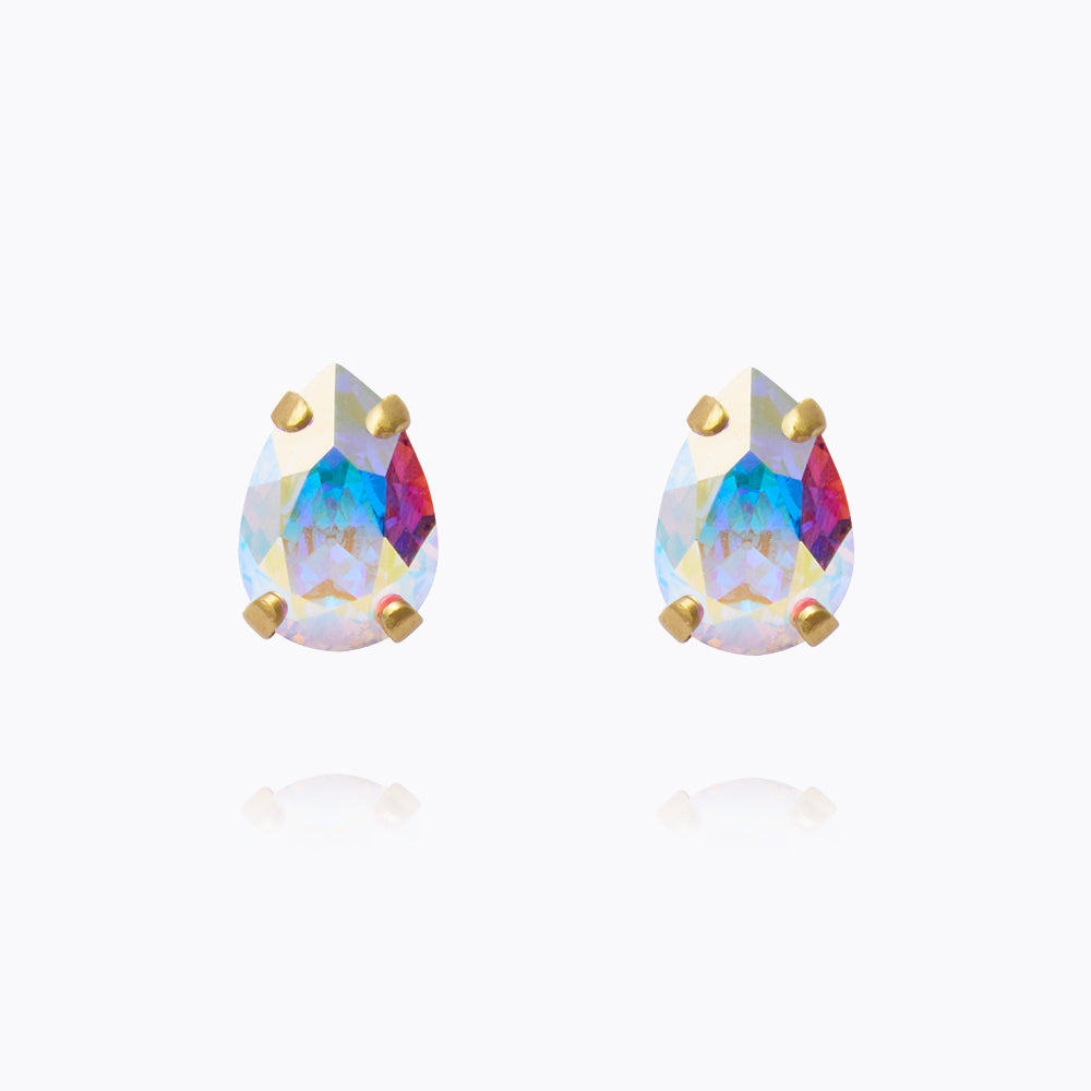 Petite Drop Stud Earrings - Aurore Boreale Style | Elegant & Dainty Jewelry for Women | Perfect for Parties, Weddings & Everyday Wear
