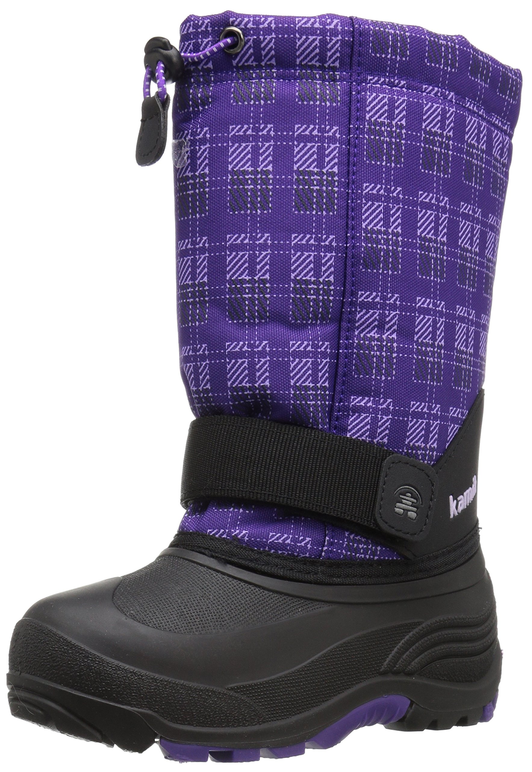 Kamik Rocket2 Waterproof Winter Boots for Kids - Toddler, Little Kid & Big Kid Sizes - Warm Snow Boots for Boys & Girls - Ideal for Snow Play, School & Outdoor Activities