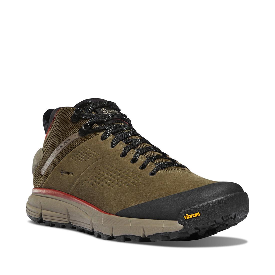 **Men's Trail 2650 Mid 4 GTX Hiking Boots - Waterproof & Lightweight for Outdoor Adventures - Dusty Olive**    *(Perfect for Hiking, Backpacking & Mountain Trails - Durable & Comfortable for All-Day Wear)*