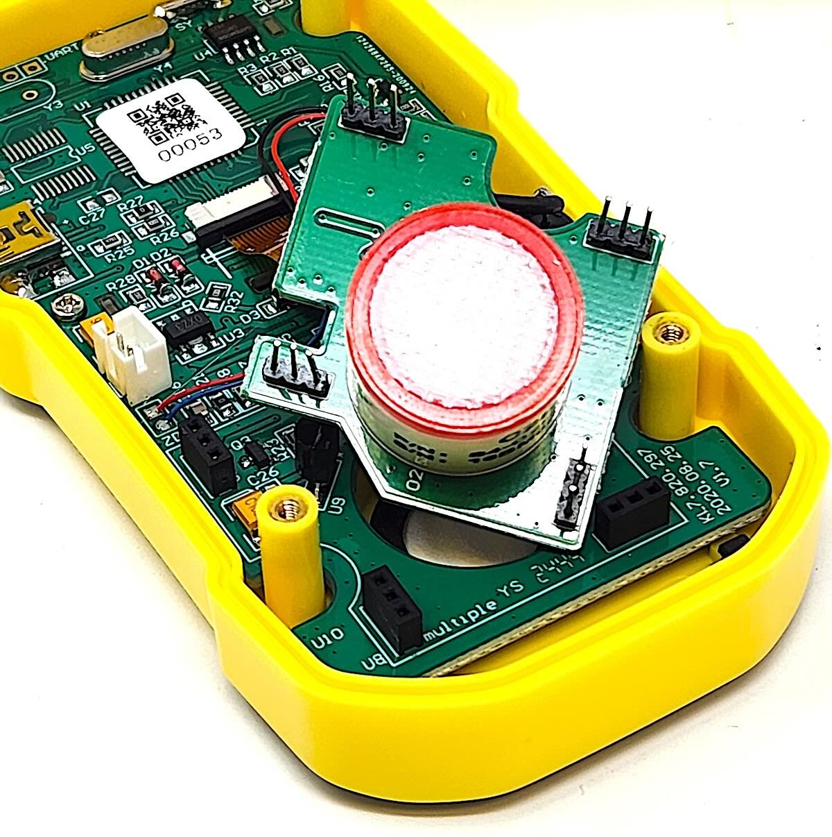 Hydrogen Sulfide (H2S) Gas Detector Sensor 0-100ppm - Portable Air Quality Monitor for Industrial Safety & Home Use