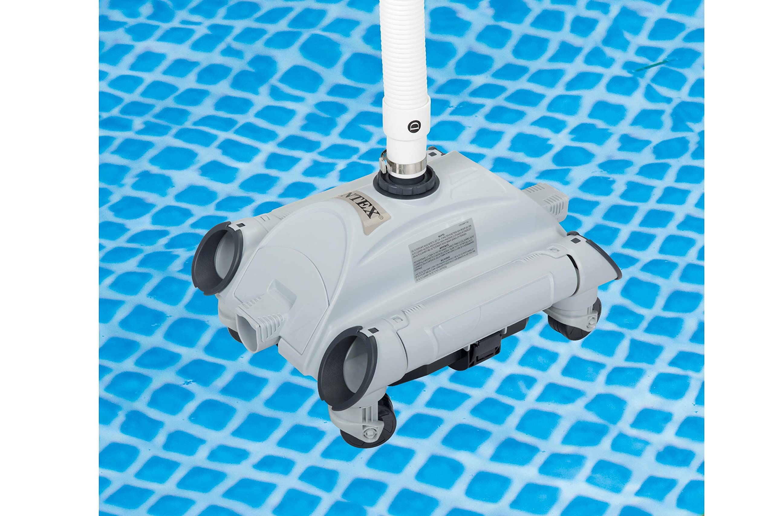 Intex Automatic Above Ground Pool Vacuum Cleaner (2 Pack) with Automatic Skimmer - Perfect for Inground & Above Ground Pools, Easy Pool Maintenance for Home & Backyard Use