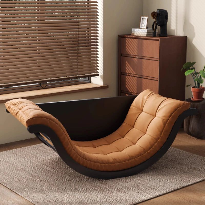 Vintage Solid Wood Rocking Chair - Handcrafted Wooden Rocker for Living Room, Nursery, or Porch - Comfortable & Durable Home Decor for Relaxation & Reading