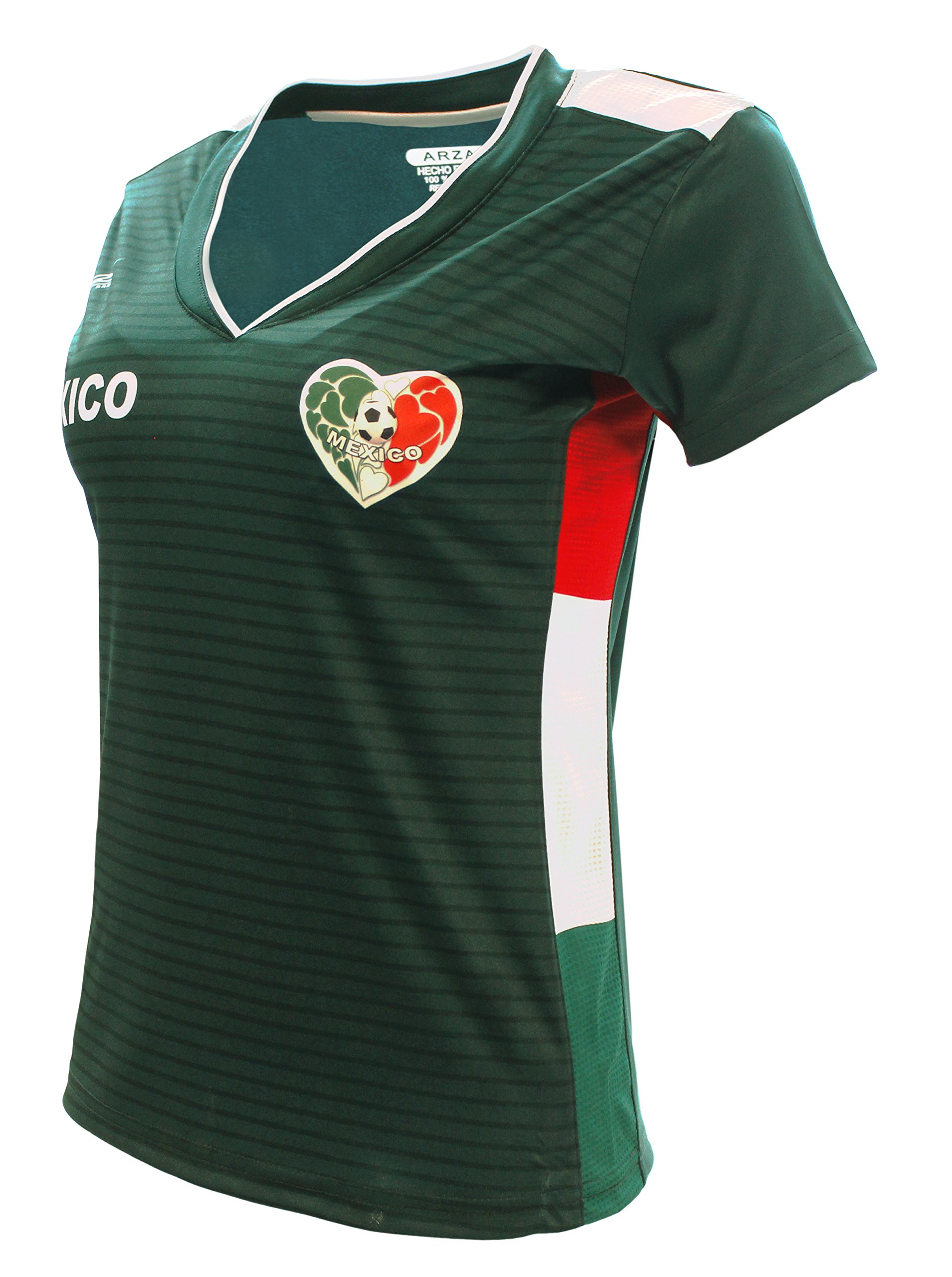 2018 Mexico Women's Soccer Jersey - Green Fan Apparel for Games & Sports Events | Perfect for World Cup, Match Days & Team Support