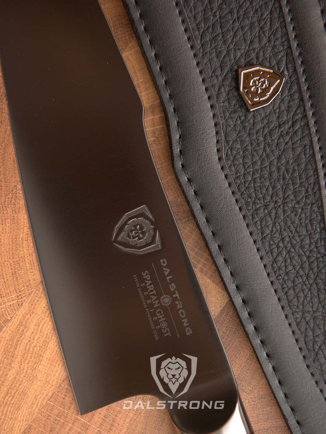 Premium 8-Inch Chef's Knife - Spartan Ghost Series by Dalstrong | High-Carbon German Steel | Razor Sharp Blade for Professional Cooking, Meat Cutting & Vegetable Chopping | Perfect for Home Chefs & Culinary Enthusiasts