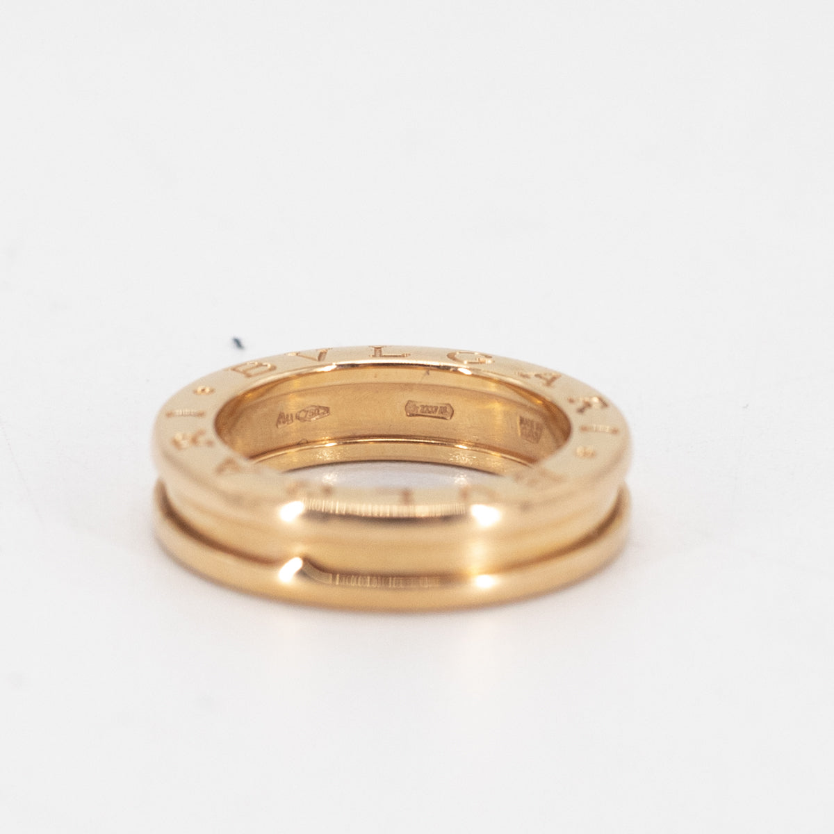 Bvlgari B.Zero1 18K Rose Gold Ring for Women - Luxury Italian Jewelry, Size 48 - Perfect for Weddings, Anniversaries & Special Occasions